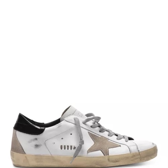GOLDEN GOOSE Men's Super Star Low Top Sneakers - Picture 1 of 10